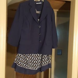 2 piece jacket and skirt set